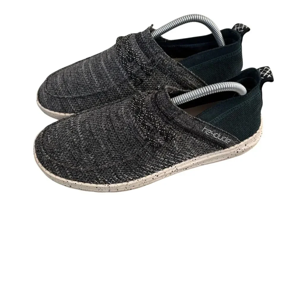 Hey Dude Men's Wally Halo Jet shoes size 8